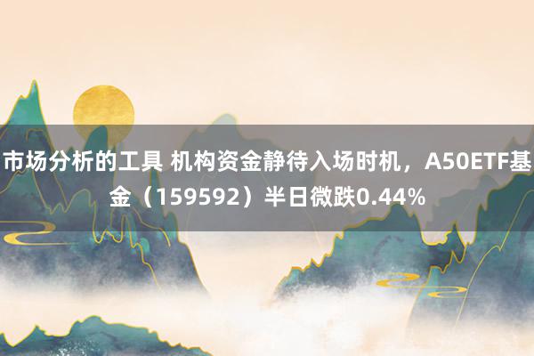 市场分析的工具 机构资金静待入场时机，A50ETF基金（159592）半日微跌0.44%