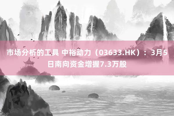 市场分析的工具 中裕动力（03633.HK）：3月5日南向资金增握7.3万股